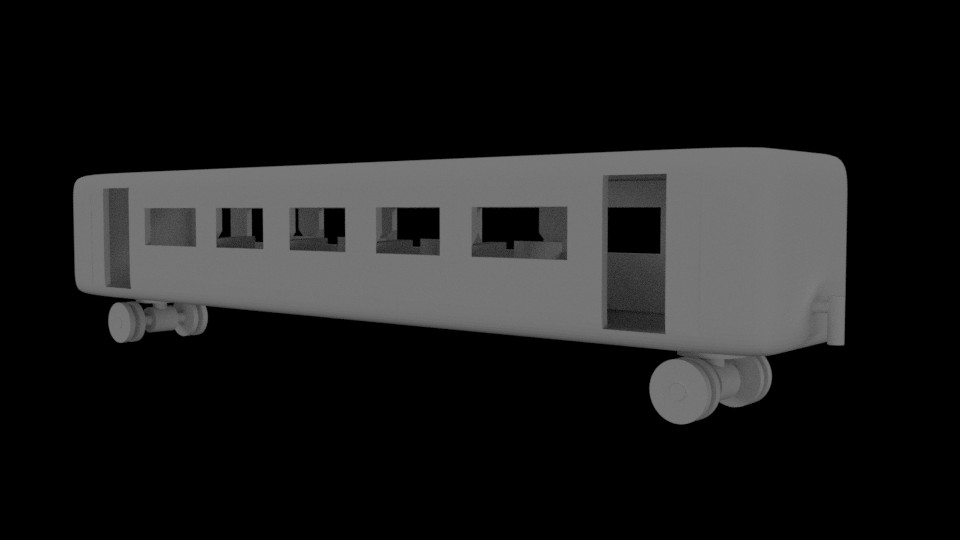 3D Printable BR-02 Express Coach preview image 1